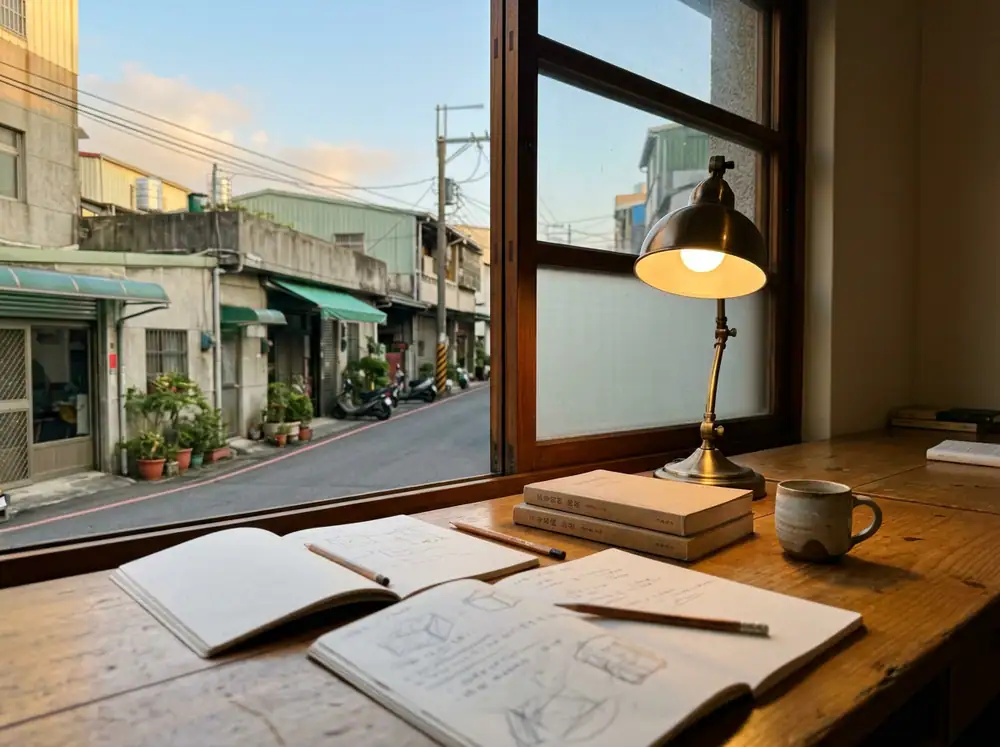 新北市街景示意